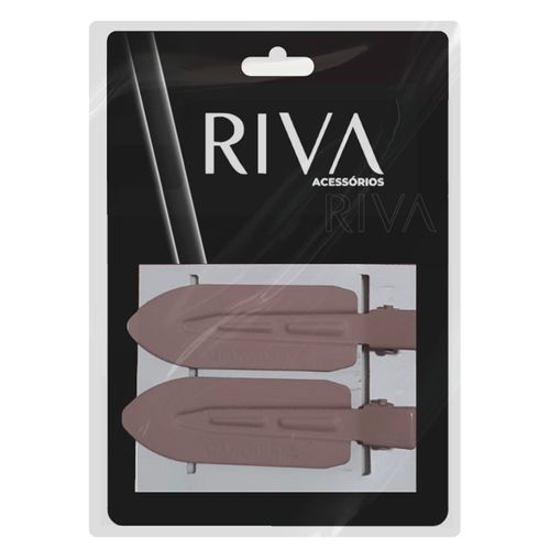 Prendedor De Cabelo Riva Fashion Cores Básicas