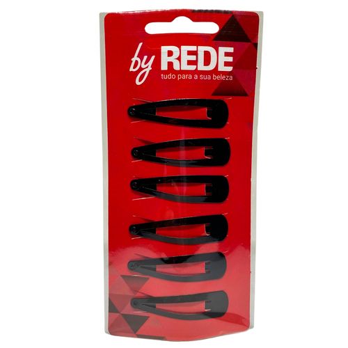 Presilha Para Cabelo By Rede Tic-Tac 5Cm Preto