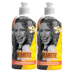 Kit  Creme De Pentear  Soul Power Karité Shea Butter 500ml - 2 Unidades