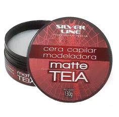 Pomada Capilar Silver Line Cera Matte Teia 130g