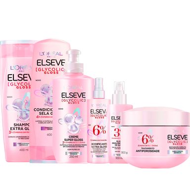 Kit Elseve Glycolic Gloss - 6 Produtos