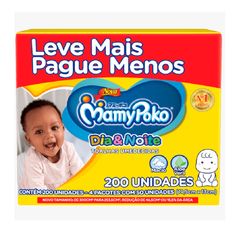 Toalhas Umedecidas Mamypoko Dia & Noite Com 200 Unidades