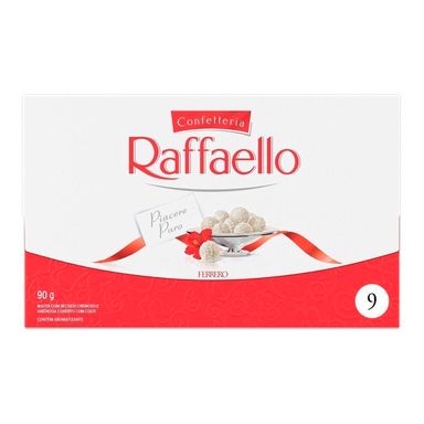 Caixa De Bombom Raffaello 90g