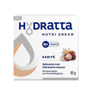 Sabonete Em Barra Hydratta Nutri Cream Karité 85g