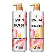 Kit Shampoo e Condicionador Pantene Colágeno 510ml