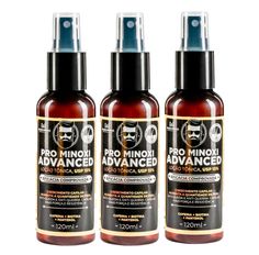 Kit Tônico Capilar Pro Minoxi Advanced 120ml - 3 Unidades