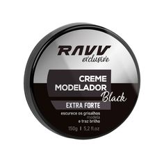 Creme Modelador Ravv  Black Extra Forte 150g