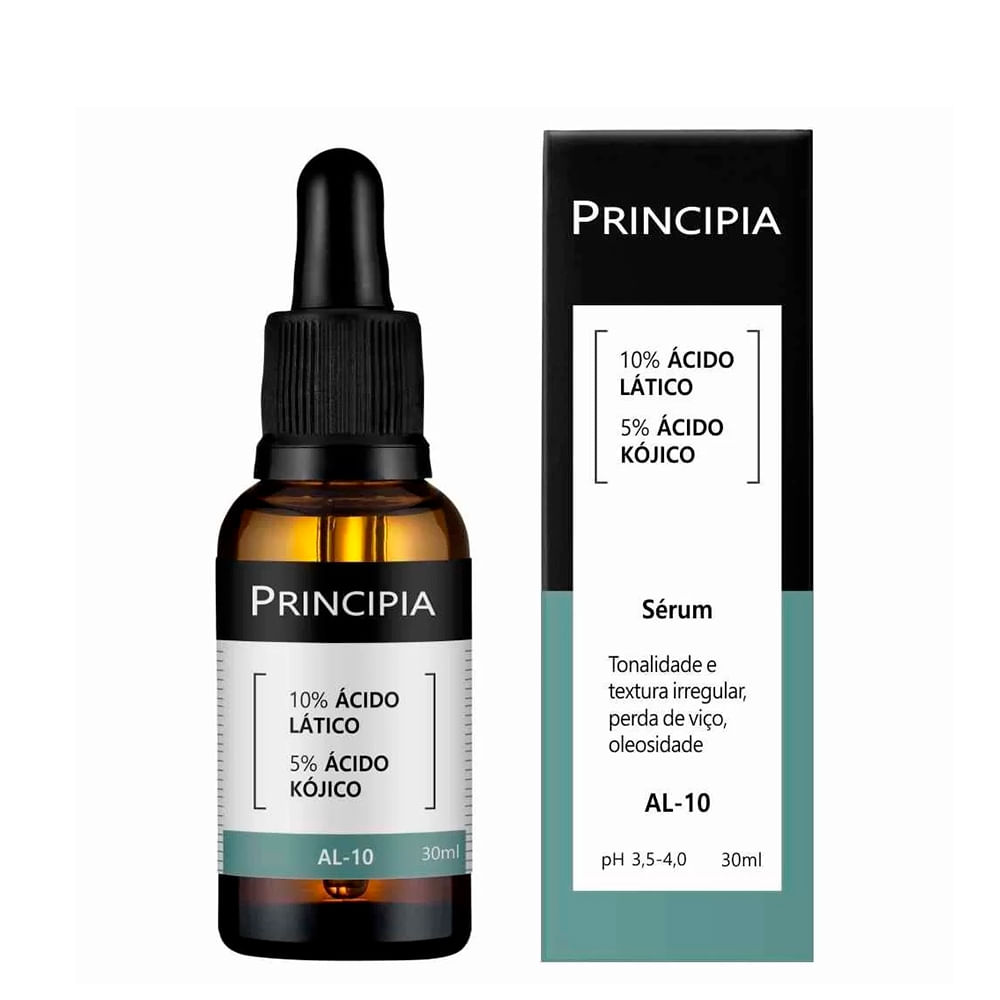 Sérum Facial Principia Ácido Lático + Kójiko Al-10 30ml - Lojas Rede