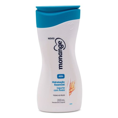 Creme Hidratante Corporal Monange Iogurte Com Aveia 200ml