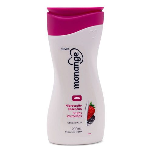 Creme Hidratante Corporal Monange Frutas Vermelhas 200ml