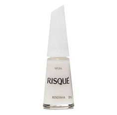 Esmalte Risqué Branco Natural Rendinha 8ml