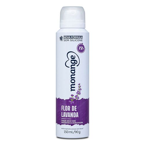Desodorante Aerosol Monange Flor De Lavanda 150ml