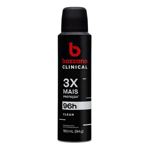 Desodorante Aerosol Bozzano Clinical Clean 150ml
