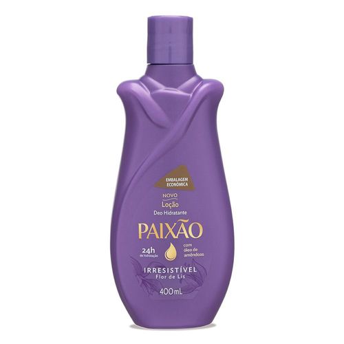 Loção Hidratante Corporal Paixão Irresistível Ação Desodorante 400ml