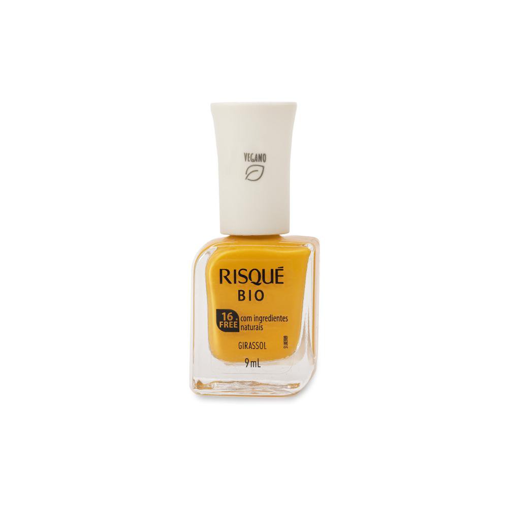7891350039528 - Esmalte Risqué Bio Amarelo Cremoso Girassol 9ml - 1.jpg