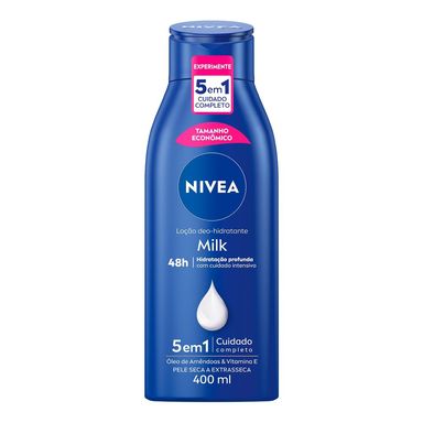 Creme Hidratante Corporal Nivea Milk Pele Seca A Extrasseca 400ml