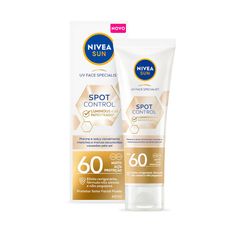 Protetor Solar Facial Nivea Fluido Spot Control Luminous 630 FPS 60 40ml