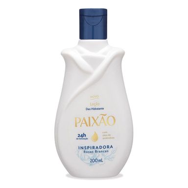 Loção Hidratante Paixão Inspiradora Com Óleo de Amêndoas Ação Desodorante 200ml