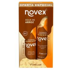 Kit Shampoo e Condicionador Novex Água De Arroz 300ml