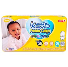 Fralda Calça Mamypoko Dia&Noite Jumbo G 30 Unidades