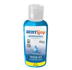 Antisséptico Bucal Dentlimp Fresh Ice Sem Álcool 60ml