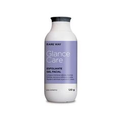 Gel Esfoliante Para o Rosto Rare Way Glance Care 120g
