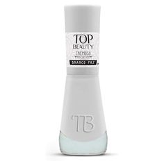 Esmalte Top Beauty Premium Branco Paz