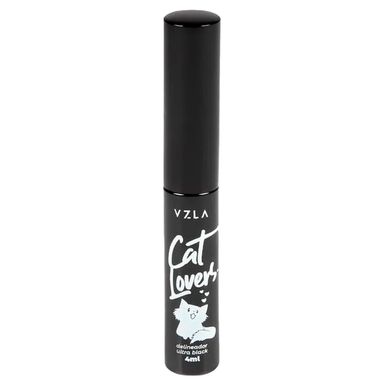 Delineador Líquido Vizzela Cat Lovers Ultra Black