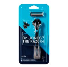 Aparelho De Barbear Dr.Jones Razor 4 Lâminas