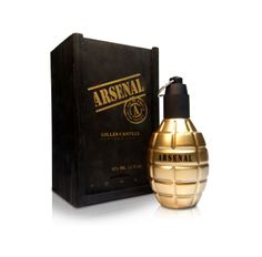 Arsenal Gold Masculino de Guilles Cantuel Eau de Parfum