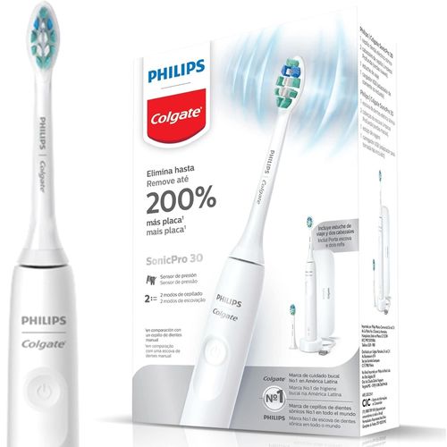 Escova De Dente Elétrica Colgate Philips SonicPro 30