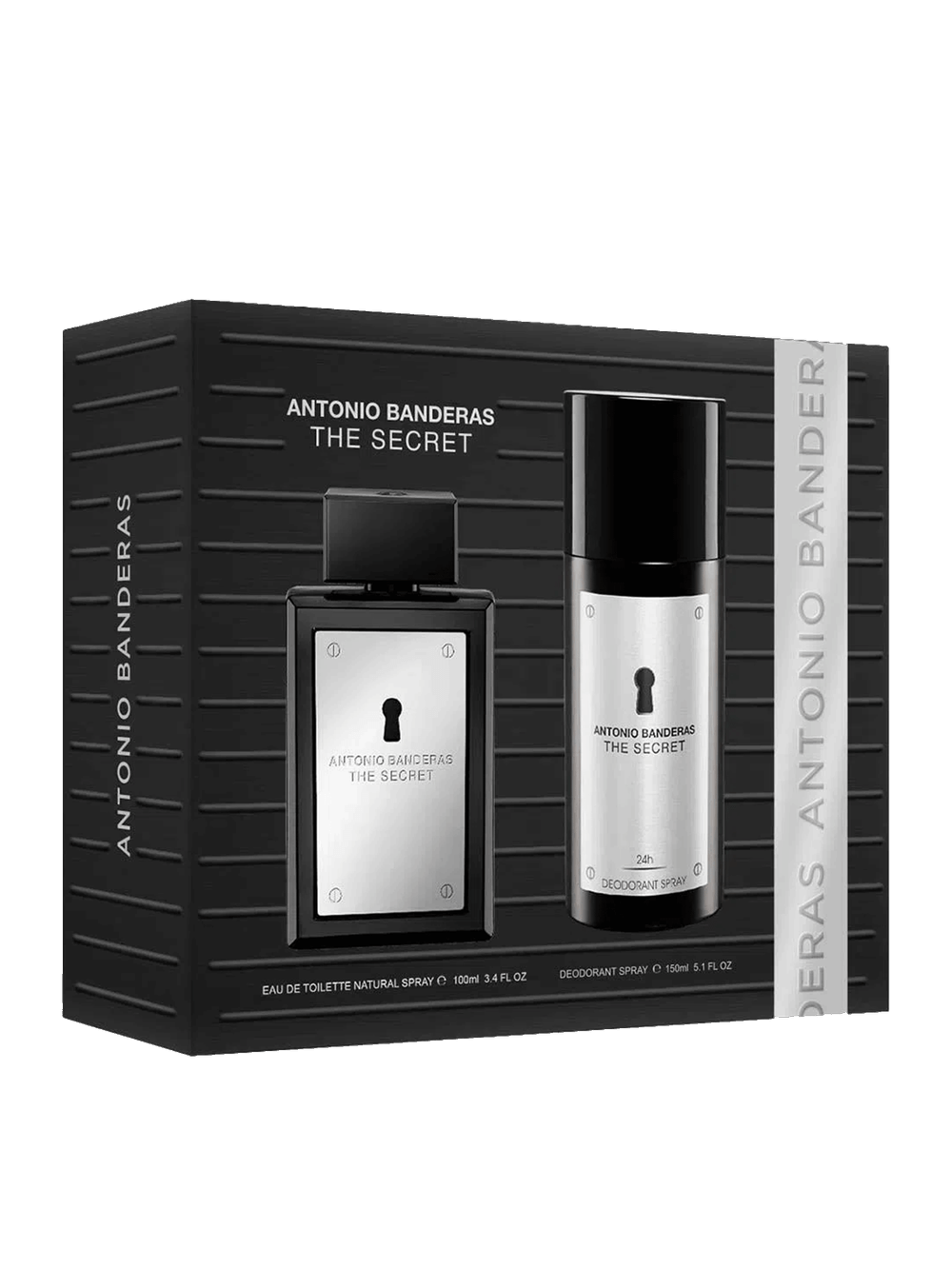Banderas Kit Secret Anual Masculino - Eau de Toilette 100ml + Desodorante Spray 150ml