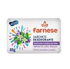 Sabonete Farnese Flor De Laranjeira E Lavanda 85g