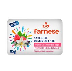 Sabonete Farnese Framboesa E Baunilha 85g