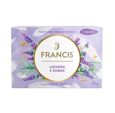 Sabonete Francis Lavanda E Âmbar 90g
