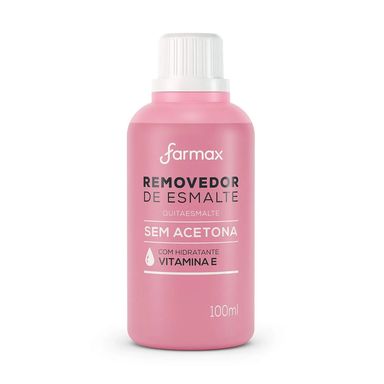 Removedor De Esmalte Farmax Sem Acetona 100ml