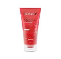 Sabonete Líquido Esfoliante Hidraderm Morango 180ml