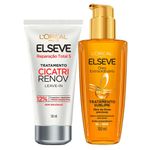2022101406-Kit-Elseve-Leave-In-Cicatri-Renov-50ml---Oleo-Extraordinario-100ml