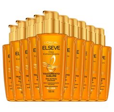 Kit Óleo Capilar Elseve Extraordinário  100ml - 10 Unidades