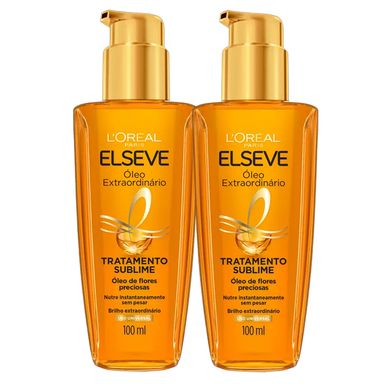 Kit Óleo Capilar Elseve Extraordinário  100ml - 2 Unidades