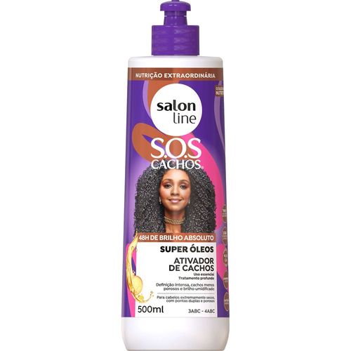 Ativador De Cachos Salon Line SOS Nutritivo 500ml