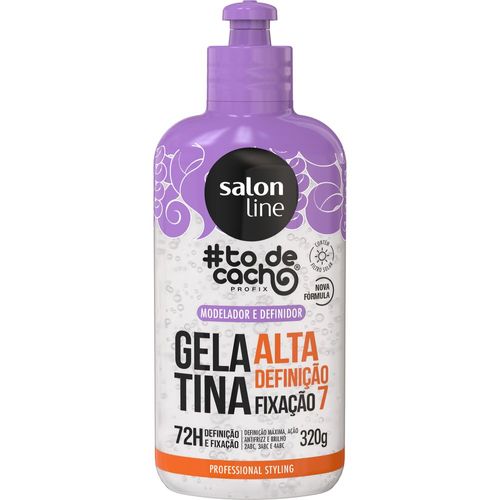Gelatina Tô De Cacho Salon Line Alta Definição 320g