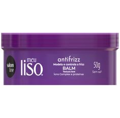 Finalizador Salon Line Balm Meu Liso Antifrizz 50g