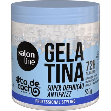 Gelatina Salon Line #todecacho Super Definição Antifrizz 550g