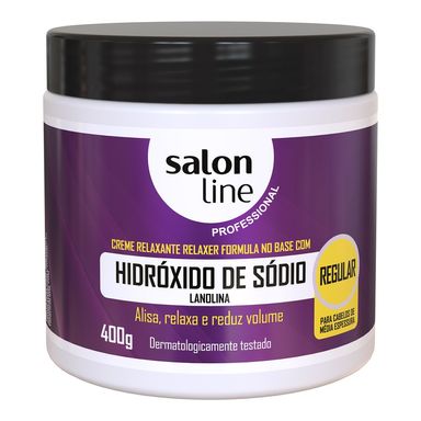 Hidróxido de Sódio Lanolina Regular Salon Line 400gr