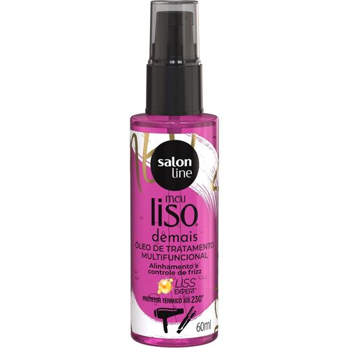 Óleo De Tratamento Multifuncional Salon Line Meu Liso Demais 60ml
