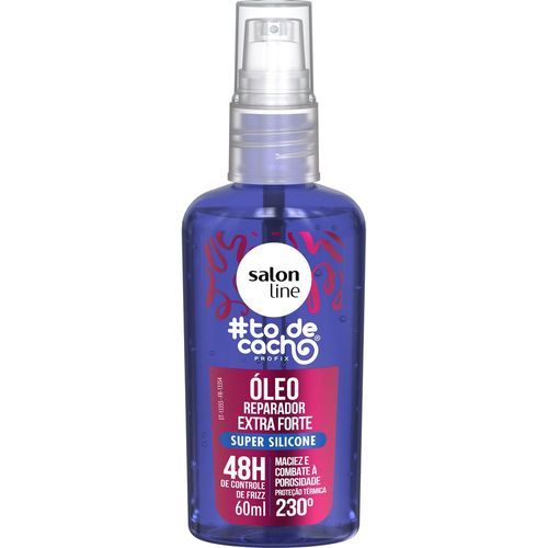 Óleo Reparador Extra Forte Salon Line Todecachos Super Silicone 60ml