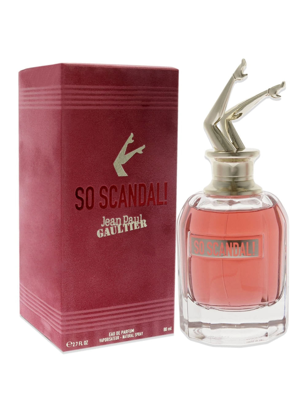 So Scandal De Jean Paul Gaultier Eau De Parfum Feminino 80ml