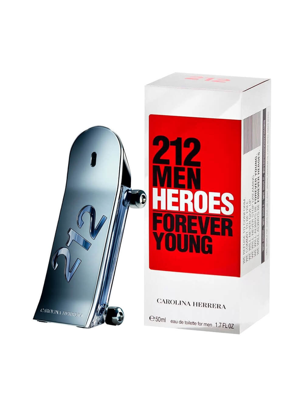 212 Heroes Carolina Herrera Eau De Toilette Masculino 90ml