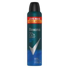 Desodorante Antitranspirante Aerosol Rexona Active Dry 72 horas 250ml
